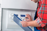 Close House system boiler installation
